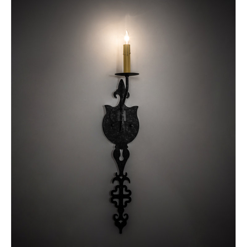 Merano 1 - Light Wallchiere, Forged Black