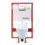 MH Connect Dual Flush D-Shape Wall Hung Toilet with Tornado Flush