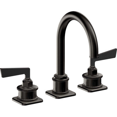 Steampunk Bay Widespread 2-Handle Bathroom Faucet with Drain Assembly