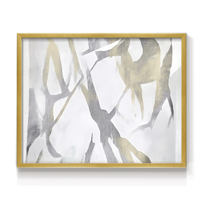 Abstract Series-LXXXII -Framed Print - Restickable, 16" H x 20" W