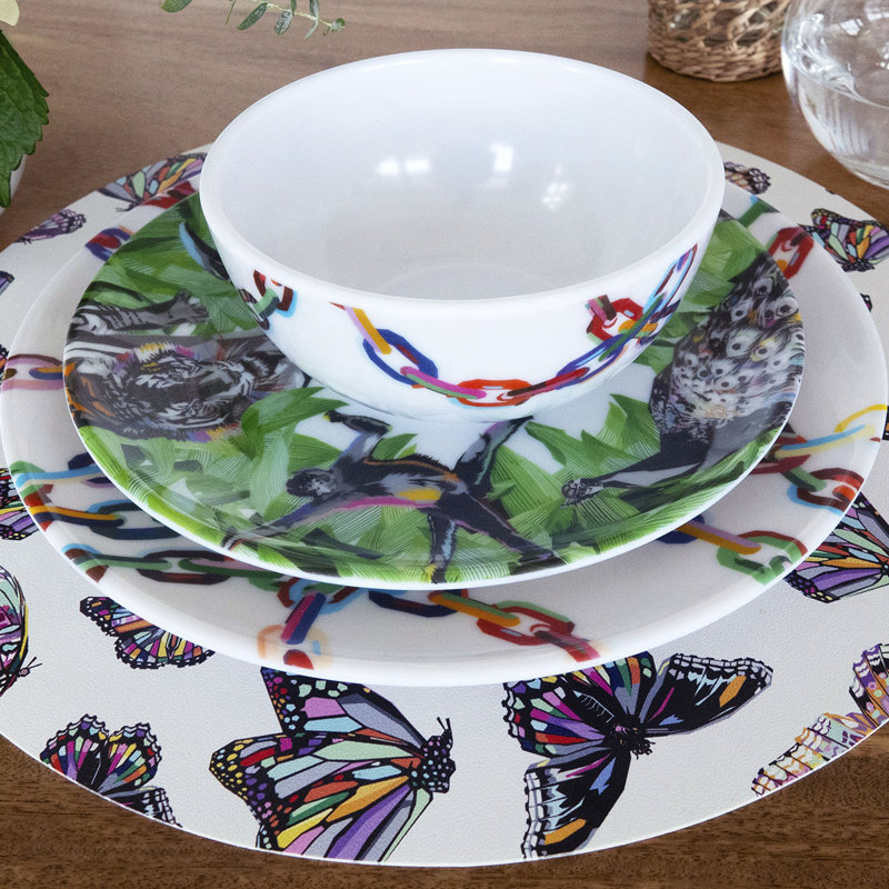 Serviette Butterflies