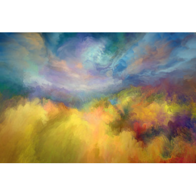 Rayo Summer Oil Painting Landscape by Pobytov - No Frame Painting on Canvas