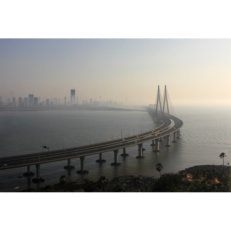 Sealink In Mumbai by Navoditaa - Wrapped Canvas Print, 61cm H x 91cm W