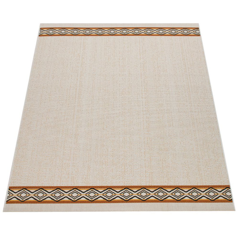 Hayots Rectangle Geometric Area Rug, Rectangle 200 x 290cm