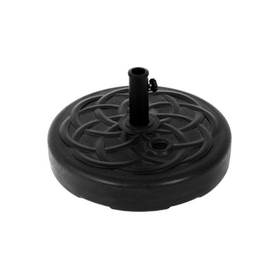 Umbrella Base For Barbecue Bar - Easy To Assemble And Disassemble Storage Heavy Garden Galvanized Firmness