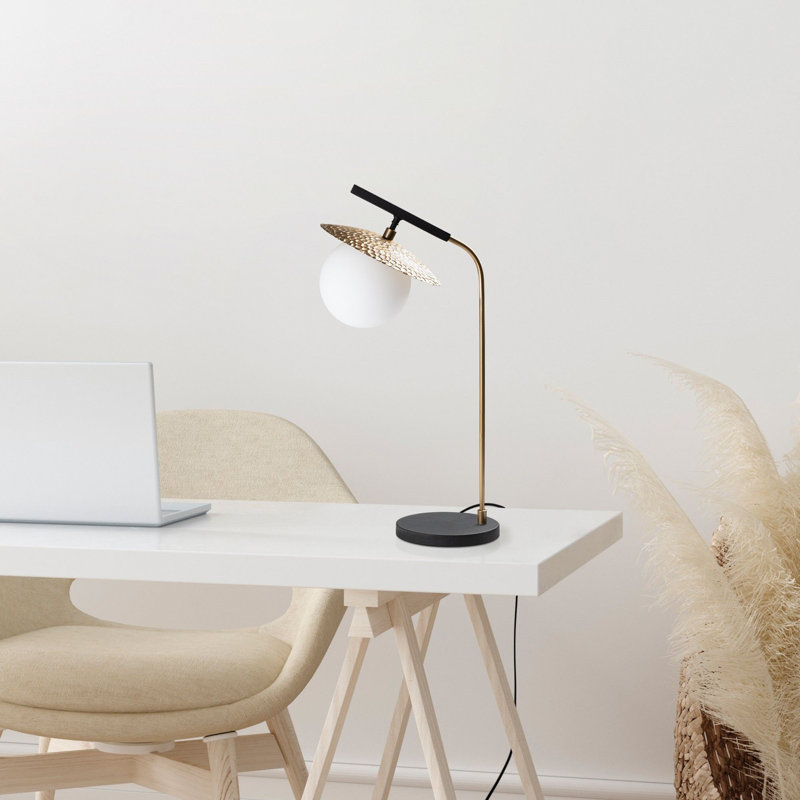 Table Lamp, Gold/Black