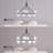 8-light 42"W Metal And Moon Glass Wagon Wheel Shaded Chandelier For Living Room/Bedroom-787679492