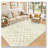 6X9 Boho Floral Area Rug For Living Room, Vintage Soft Washable Non-Slip Thin Carpet, Indoor Stain Resistant Rug For Bedroom Dining Room Farmhouse Nursery Hallway Home Office, Beige/Multi-972272663