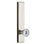 Grandeur Fifth Avenue Tall Plate Passage with Fontainebleau Crystal Door Knob