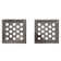 Fire Sense Yakatori Internal Grates Charcoal Chrome Cooking Grill Japanese Table - Large - Tan