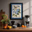 Songbird with Morning Glories Botanical - Framed Print-157221680-157221683