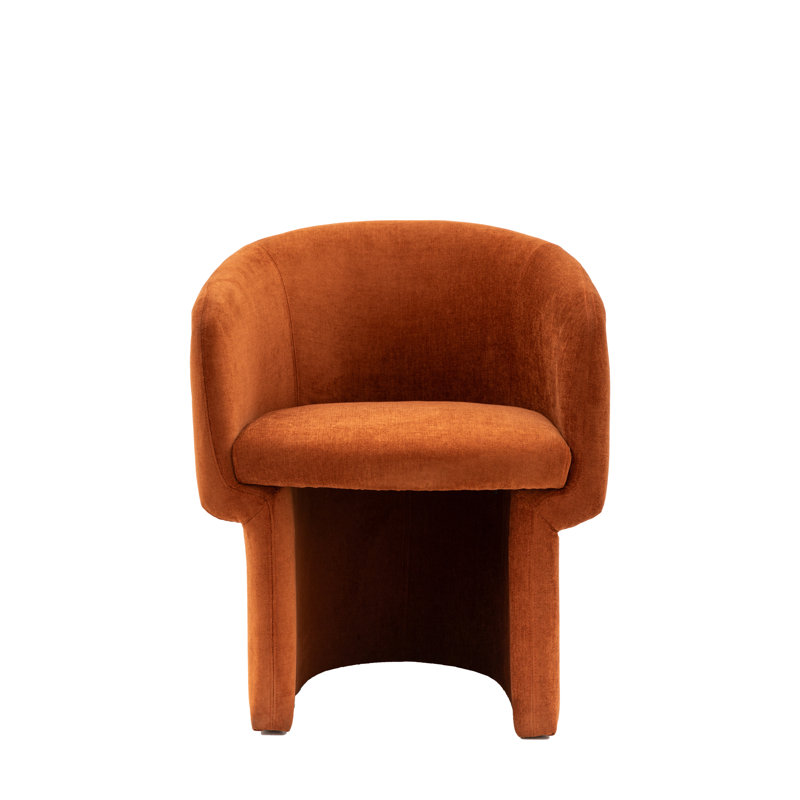 Holm Armchair Moss Green, Rust