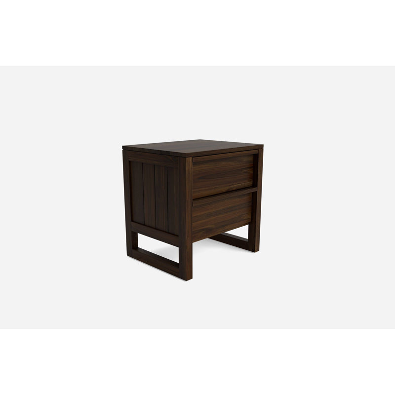Terrabona 22'' W Solid Wood Nightstand