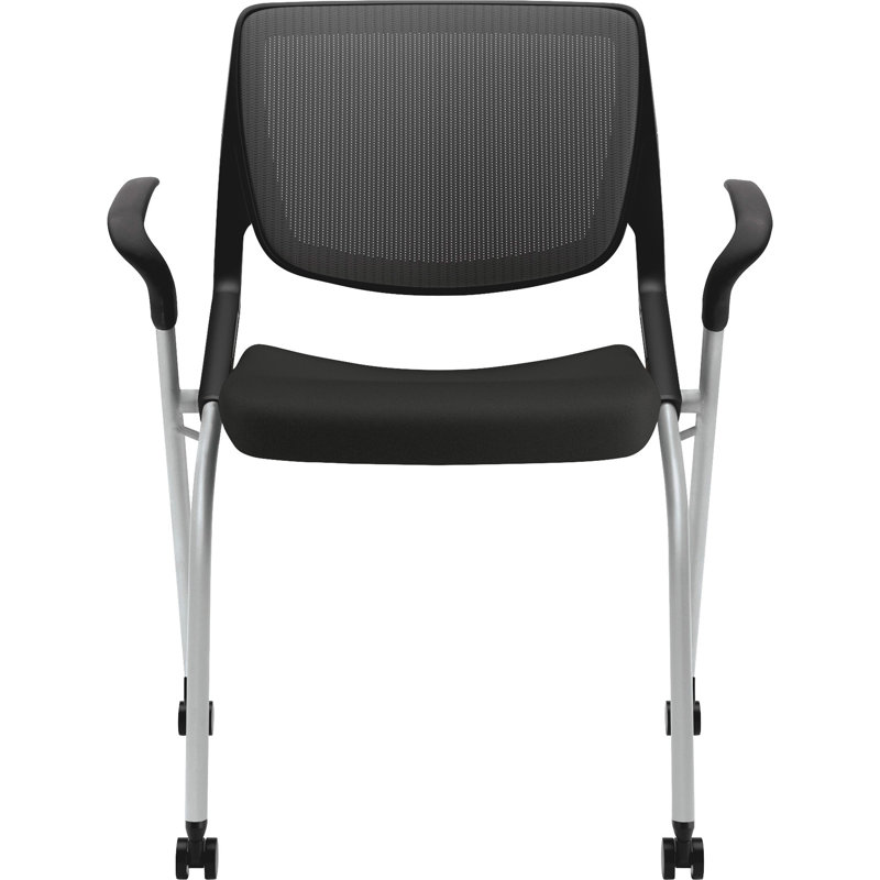 Chaise empilable Motivate Chiavari, Noir / Onyx, Argent