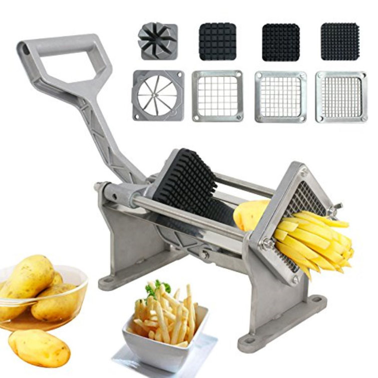 https://assets.wfcdn.com/im/06622369/resize-h755-w755%5Ecompr-r85/2539/253912495/Potato+French+Fries+Cut+Apple+Fruit+Vegetable+Cutter+Slicer+W%2F+4+Blades+Stainless+Steel.jpg