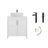30" Free-Standing Modern Single Bathroom Vanity With Sink-920862599