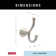 Delta Arvo 4-teiliges Badzubehör-Set – Gebürstetes Nickel, SpotShield, Inkl. Handtuchhalter, Stange, Ring & Halter