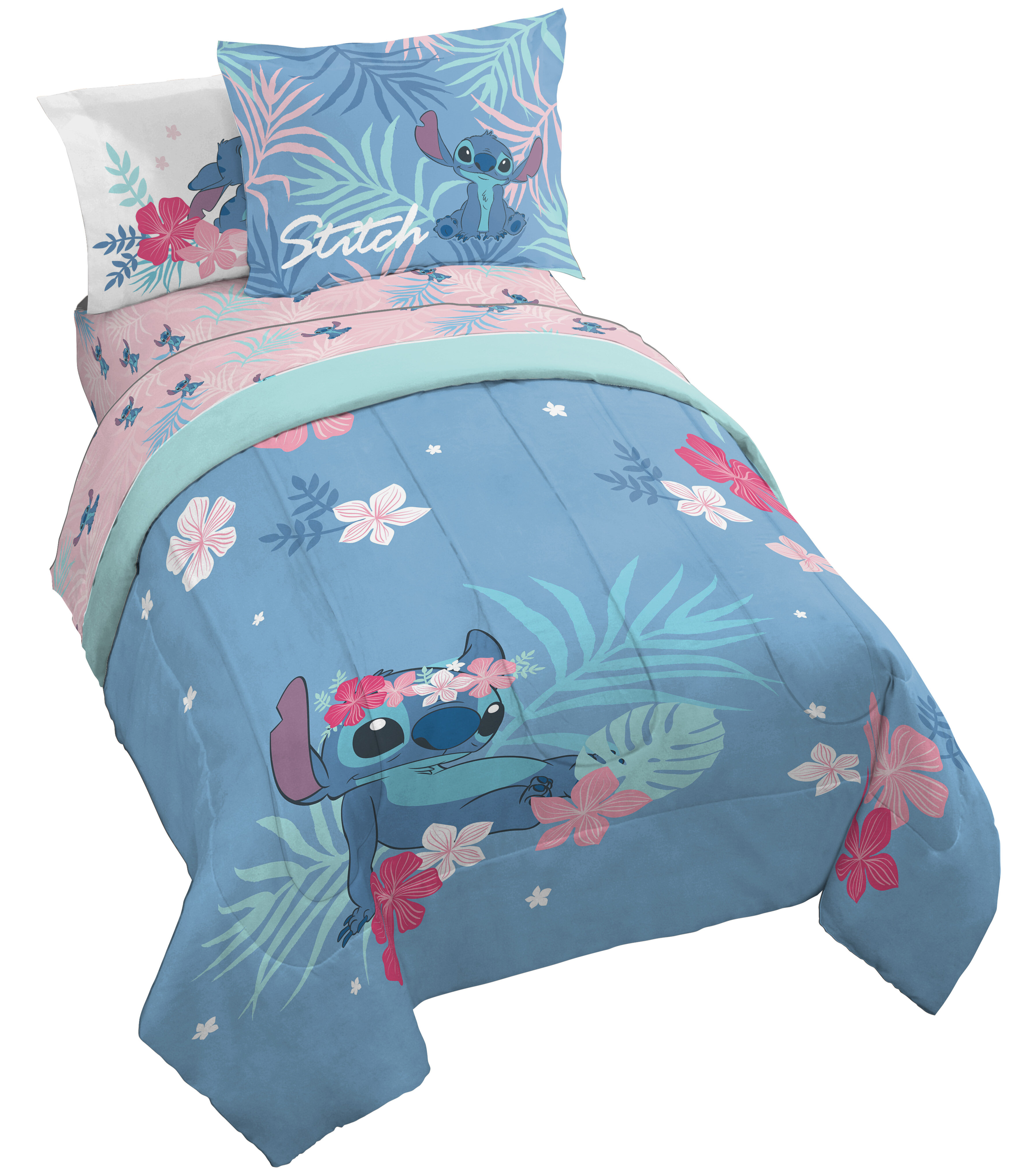 Disney LiloStitchPD Microfiber Comforter Set & Reviews