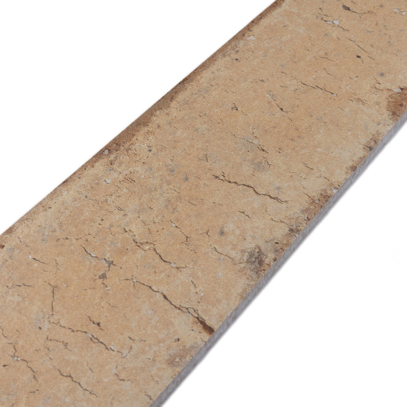 Brickyard 3 In. X 12 In. Porcelain Rustic Wall & Floor Tile, Beige