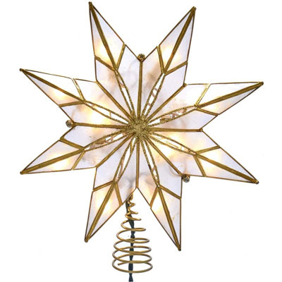 9.38'' Astrology & Stars Lighted Tree Topper