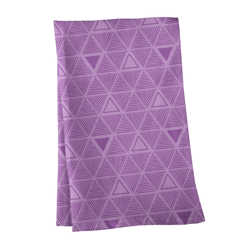 Jordao Tea Towel Kitchen Towel, Purple/Lilac, Poly Twill