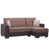 Polyester brun foncé
