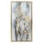22X42 S/3 Abstract Canvas, Multi On Gold Frame