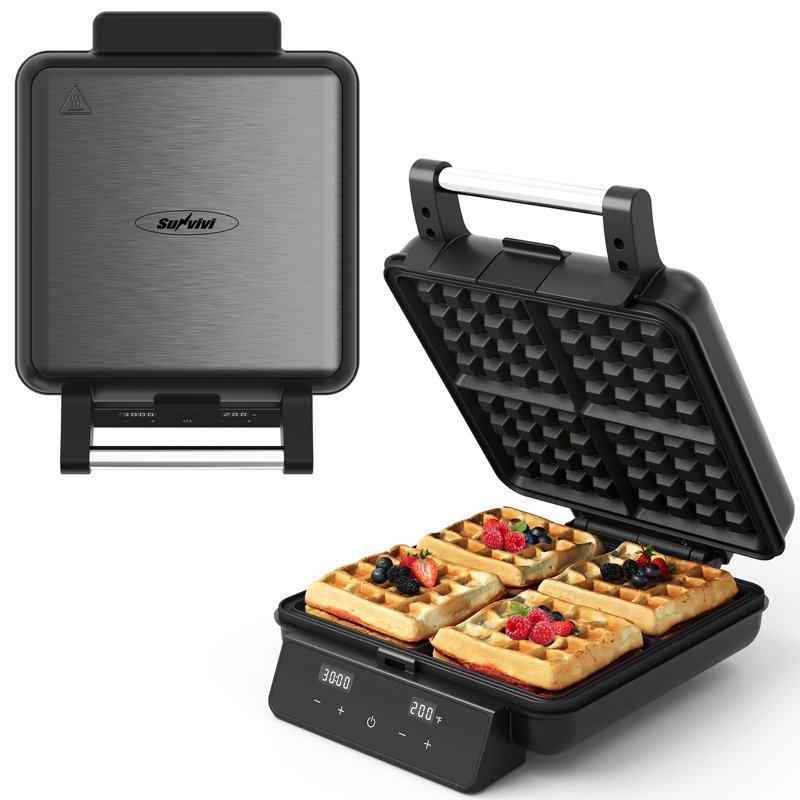4-Slice Waffle Maker
