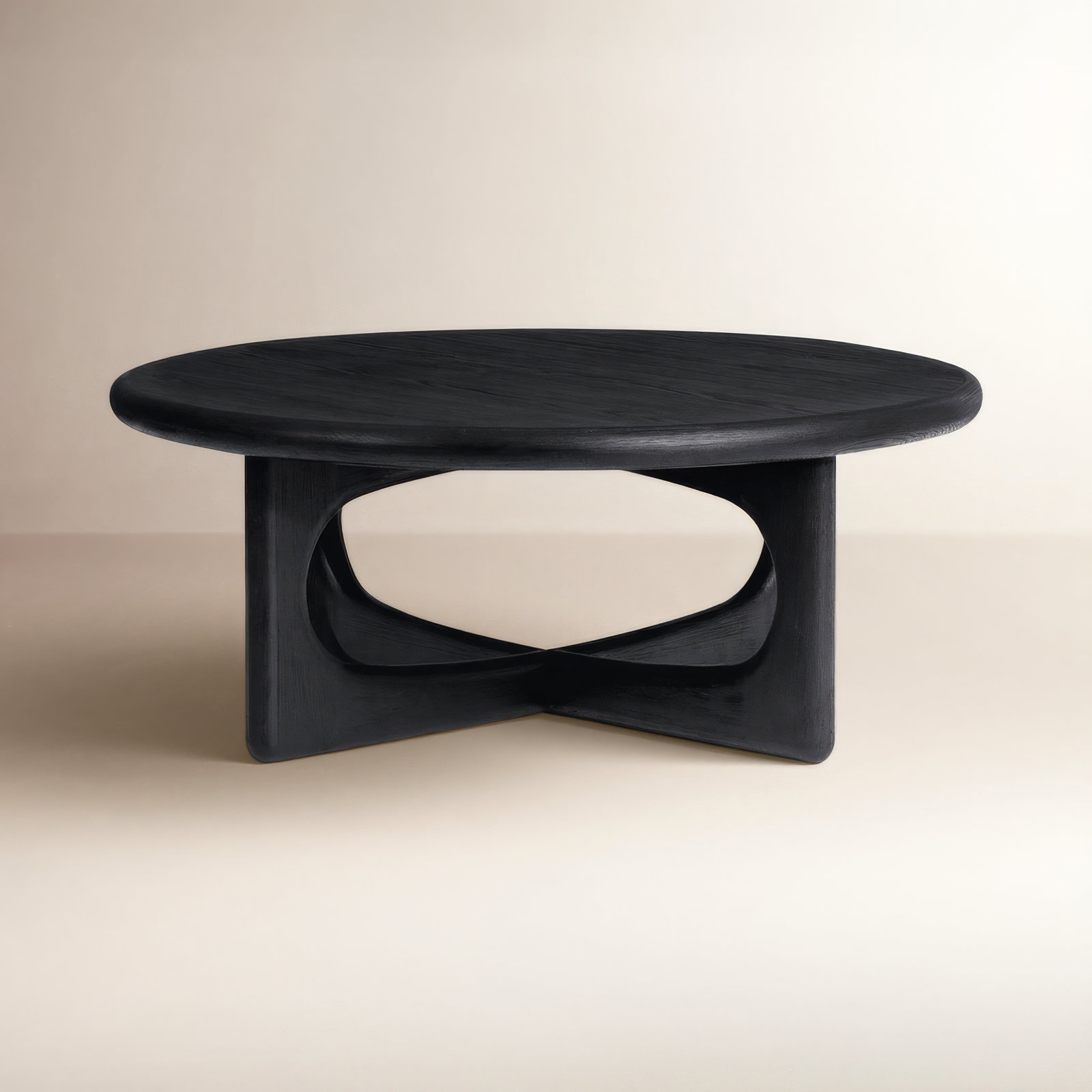 Griffey Single Coffee Table, Black