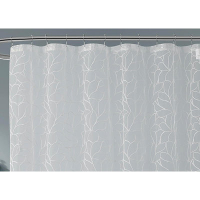 Bohemian Shower Curtain With Beautifull Embroidery For Bathroom Decor