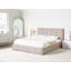 Upholstered Fabric Lift Up Storage Ottoman Bed-884388992-884389007