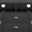 Redmond - 72" TV Media Stand - Black  On-Site