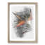 Orange and Red Bird of Paradise - Picture Frame Painting Print-56868047-56868046