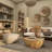 Shara Leather Pouf-1517047282