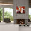  Art mural en toile «Deconstructed City» par Design Fabrikken, 34 po x 26 po-2077308142