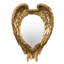 Miroir d'appoint Golden Wing, miroir de 9,3 po x 12,2 po.