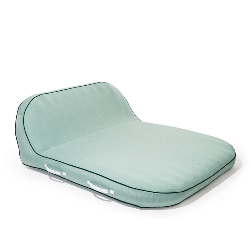 XL Pool Lounger, Teal/Green
