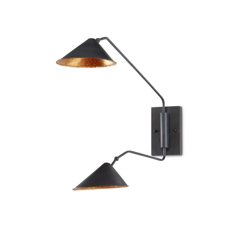 Bras pivotant à 2 lumières Serpa