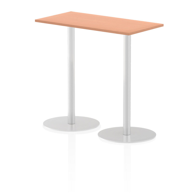 Leondre Rectangle Manufactured Wood Conference Meeting Table, Beech, 114.5cm H x 120cm W x 60cm D