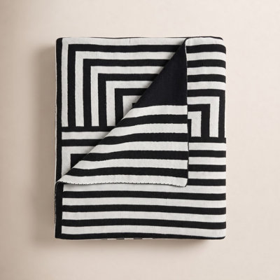 Handwoven Cotton Throw Blanket