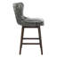Tabouret de bar et de comptoir pivotant Caraline-89471352-89471354