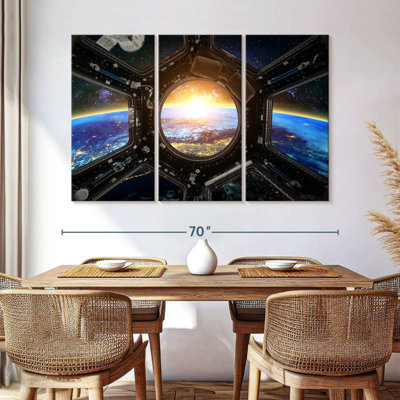 Oberle Space Station Earth View