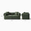 Canapé 83 po en tissu de velours de style Mid-Century moderne-1404190189-1404981811