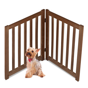 PawHut Dog gate barrière de sécurité devant la porte barrière de
