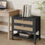 Grandes tables de chevet Boho avec 2 tiroirs et 1 tablette -948683065-961526813