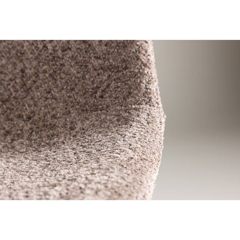 Fabens 48cm H Polyester Upholstered Side Chair, Grey