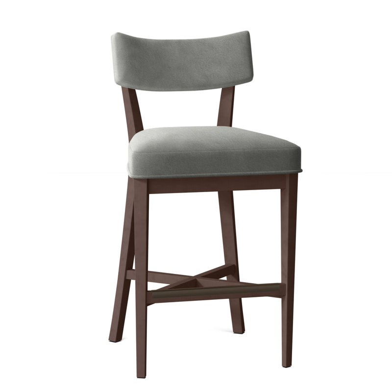 Tabouret de bar 29,5 po Juliet, Étain 9953, Tabac, Tabouret de bar (siège d'une hauteur de 29,5 po)