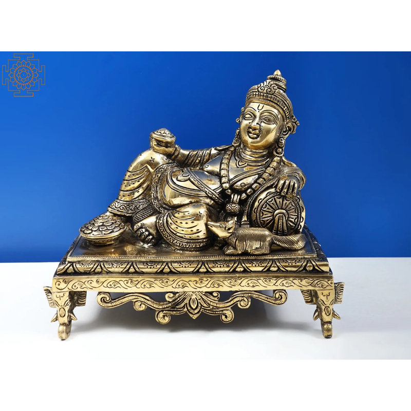 Grande statue de déesse bouddhiste tibétaine verte de 61 po en laiton - Bodhisattva fabriqué à la main sur un trône embossé de pétales pour une décoration spirituelle