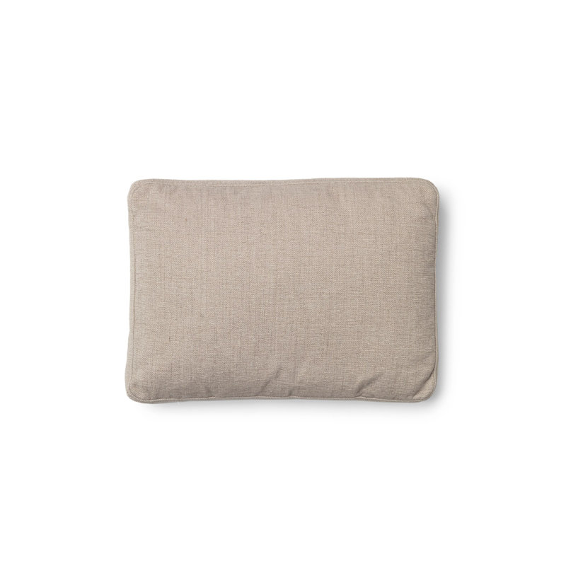 Coussin rectangulaire Betty, Beige