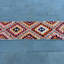 Tapis traditionnel kilim turc traditionnel tissé à la main dans des tons de terre riches pour les espaces de vie
